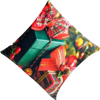 Povlečení Numberoplus Vánoční povlak na polštář, 40x40 - Dárky