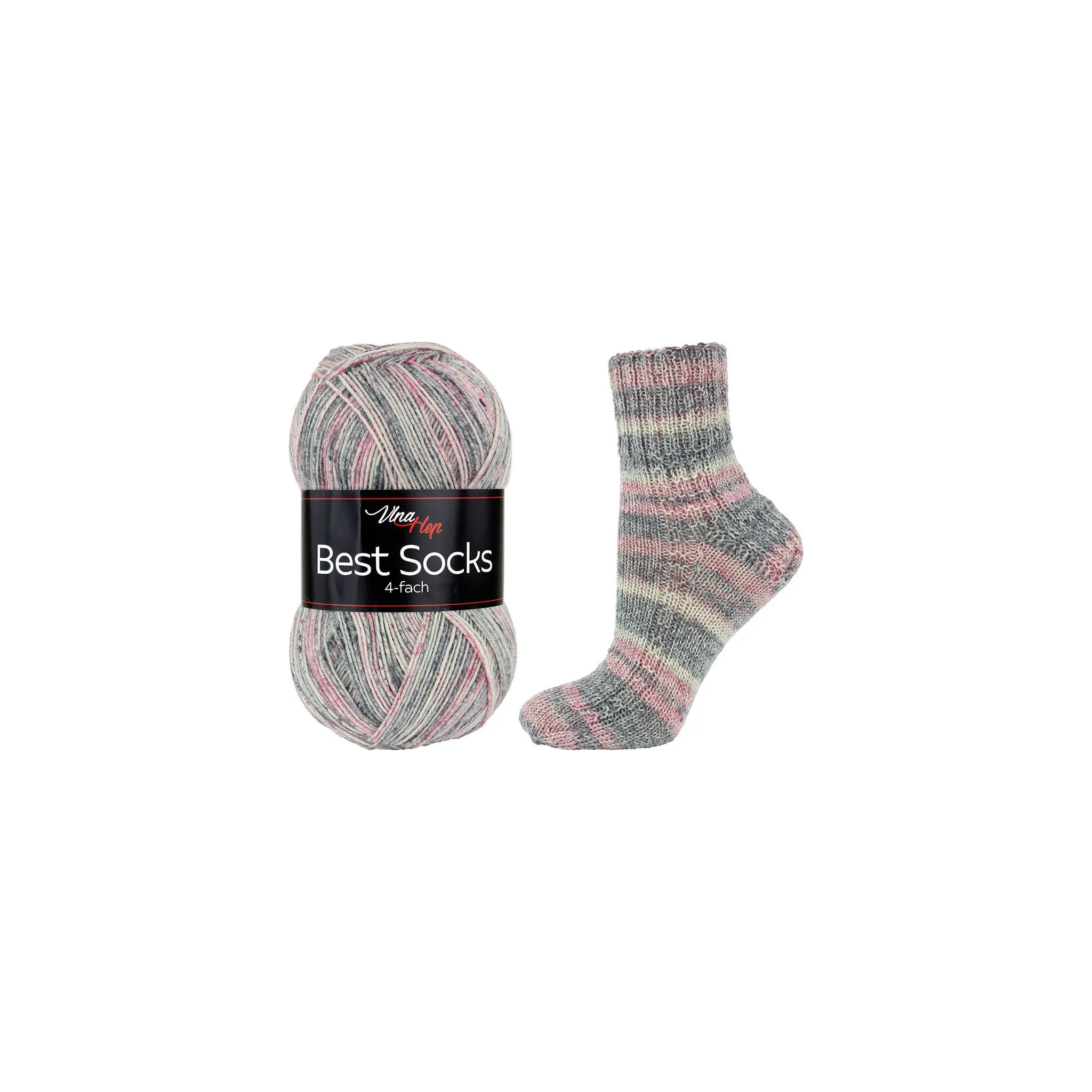 Fotografie 1 - Příze Vlna-Hep Best Socks 4-fach 7330