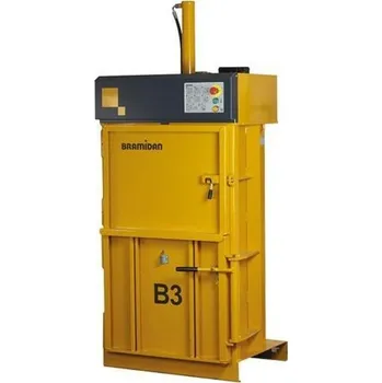 Dílenský lis Vertikální balíkovací lis na odpad 126120 žlutý