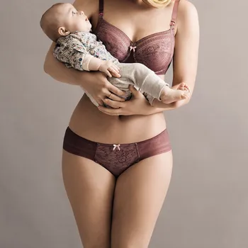 Těhotenské kalhotky ANITA - spodní kalhotky 1353 Fleur Maternity berry Velikost: 38