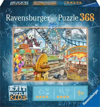 puzzle Ravensburger Exit Kids Zábavní park 368 dílků
