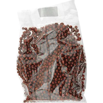 Vánoční dekorace Euro Habitat Dekorační glitrované kuličky červené 330 ml