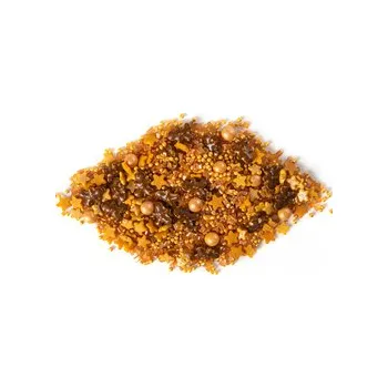 Jedlá dekorace na dort Cukrová dekorace - Perníčkový mix (perníček, hvězdičky, kuličky)