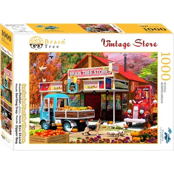 Puzzle Brain Tree Puzzle Vesnické hokynářství 1000 dílků