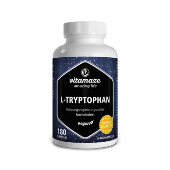 Zdraví Koncentrovaný L-tryptofan 500 mg, 180 veganských kapslí