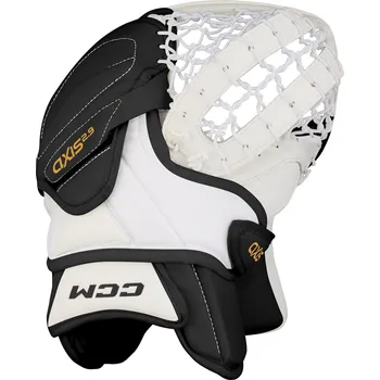 Lapačka CCM Axis 2.9 INT, Intermediate, bílá, Klasický gard CCM