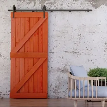 Nábytkové kování Posuv.LOFT Rustik 2m,100kg regul.černý