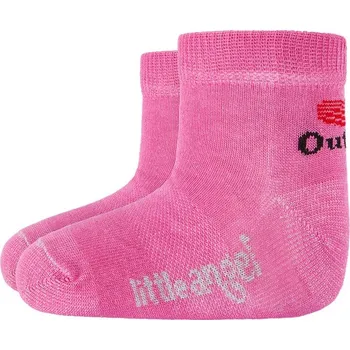 Dívčí oblečení Little Angel Ponožky dětské nízké Outlast® - růžová Velikost: 30-34 | 20-22 cm