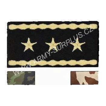 Nášivka NAVYS Nášivka hodnost generál poručík AČR Provedení: maskovací