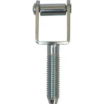 Dveřní kování Skoba okenní k zaš. M8x50 Zn Modrý