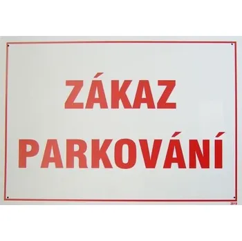 VT ZÁKAZ PARKOVÁNÍ A4 plast