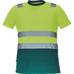 ČERVA Tričko MONZON HV, krátký rukáv, reflexní 0304013973002 M Žlutá/zelená