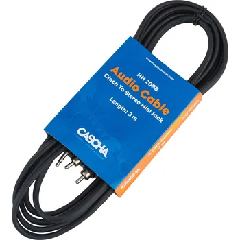 Audio kabel Cascha Audio Cable Stereo 3 m 3,5 mm + prodloužená záruka 3 roky