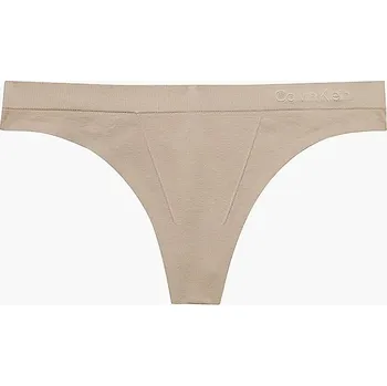 Kalhotky Dámská tanga Calvin Klein QF6611 M Tělová