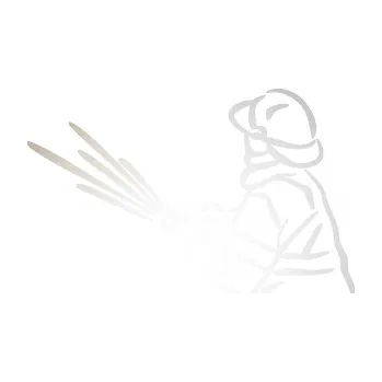 Samolepící dekorace SAMOLEPKA Hasič 015 levá (82 - odrazková reflexní bílá) NA AUTO, NÁLEPKA, FÓLIE, POLEP, TUNING, VLASTNÍ TEXT, TISK, AUTOSAMOLEPKY.cz, POLEPY, OBRÁZEK, LOGO, SAMOLEPKY