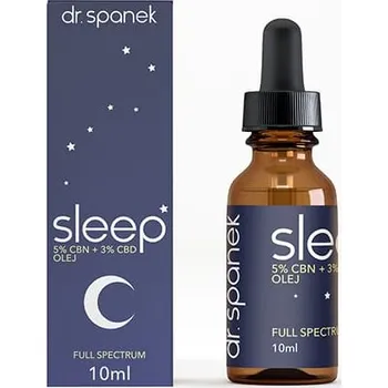 CBD dr.spánek Kapky na spánek 5 % CBN + 3 % CBD 10 ml