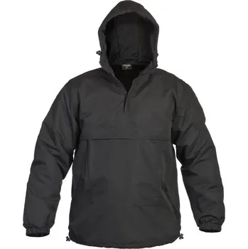 Pánská softshellová bunda MILTEC Anorak Combat letní bunda přes hlavu Mil-Tec® Black Vyberte velikost: 3XL