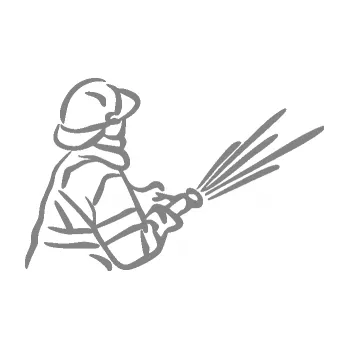 Samolepící dekorace SAMOLEPKA Hasič 015 pravá (17 - šedá) NA AUTO, NÁLEPKA, FÓLIE, POLEP, TUNING, VLASTNÍ TEXT, TISK, AUTOSAMOLEPKY.cz, POLEPY, OBRÁZEK, LOGO, SAMOLEPKY