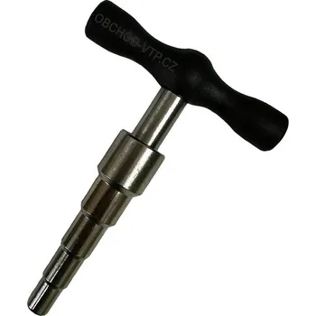 Vodovodní potrubí Kalibrační kovový trn pro PEX trubky 16, 18, 20, 26, 32 mm 4903