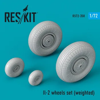 Plastikový model 1/72 Il-2 wheels set (weighted)