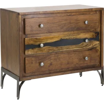 Komoda Komoda Mauro Ferretti Taran z akáciového dřeva, 88x45x75 cm