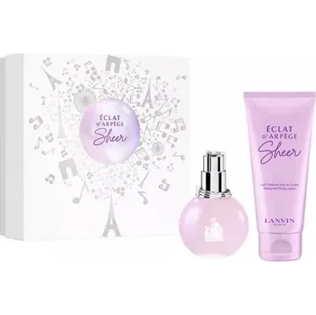 Kosmetická sada Lanvin Eclat d´Arpege Sheer set - EDT 50 ml + tělové mléko 100 ml Dárková sada