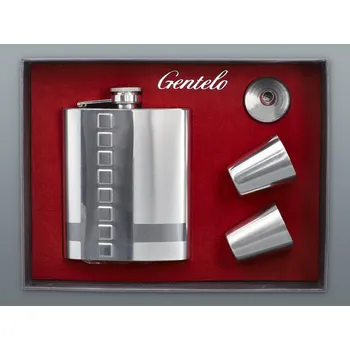 Placatka Souprava DARK placatka 210 ml + 2 ks štamprliček 30 ml