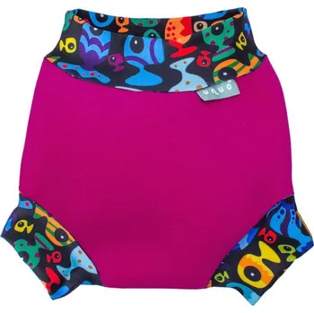 Unuo Neoprenové kojenecké plavky holka Swim Nappy rybičky růžové S Kojenecké plavky Unuo Neoprenové kojenecké plavky holka Swim Nappy rybičky růžové S