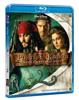 Blu-ray film Piráti z Karibiku 2: Truhla mrtvého muže (2006)