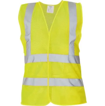 Outdoorové vybavení CERVA QUOLL výstražná vesta síťovaná Barva: výstražná žlutá, Velikost: 2XL 2646_2XL2