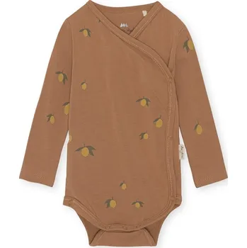 Body Konges Slojd Konges Sløjd Body Lemon Brown Velikost: 6 měsíců Konges Sløjd Newborn Body