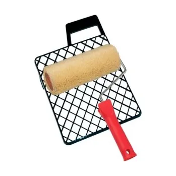 Malířský váleček Spokar Váleček 18cm/6mm Plyš Žlutozel. + Mřížka