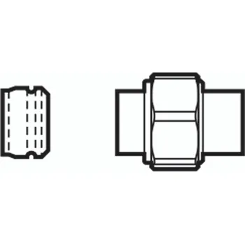 rozdělovač topení BPS-koupelny Adaptér Měď 15x1/2" pro napojení na rozvod z Cu trubek, chrom