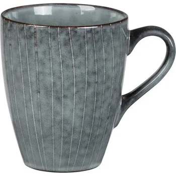 Kameninový hrnek s uchem 400 ml Broste NORDIC - modrý modrá