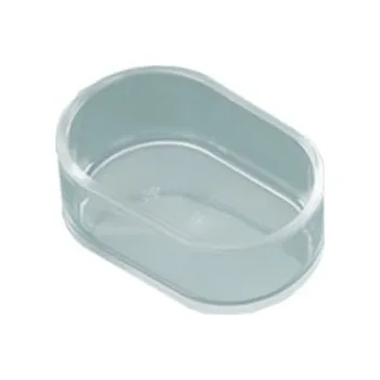 Miska pro psa Nobby miska transparentní oválná 7 x 3,5 cm