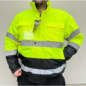 Zdravotnický plášť Bunda / vesta reflexní - zimní - XXXL
