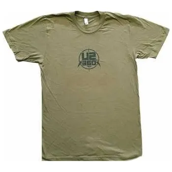 Pánské tričko Merch U2: Tričko 360 Degree Tour Turin 2010 L