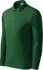 Pánské tričko Malfini Pique Polo LS lahvově zelené