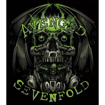 Nášivka nášivka na záda, zádovka Avenged Sevenfold - Green Logo