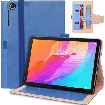 Pouzdro na tablet Luxusní Pouzdro Huawei Matepad T10S S Kapsami Barva: Modrá