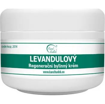 Tělový krém Karel Hadek Levandulový regenerační bylinný krém 50ml