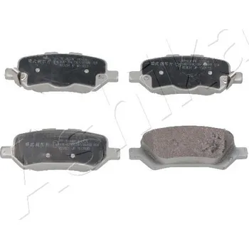 Brzdová destička Sada brzdových destiček, kotoučová brzda ASHIKA 51-02-2003