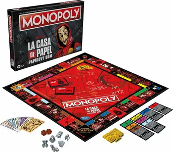 Desková hra Hasbro Monopoly Papírový dům