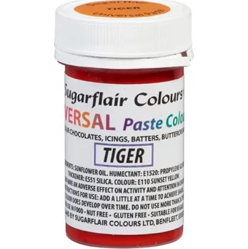 Potravinářské barvivo Sugarflair Sugarflair Universal gelová barva - Tiger 22g