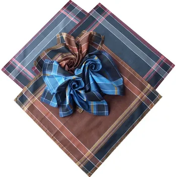 Látkový kapesník xcena Bavlněné kapesníky pánské 6ks