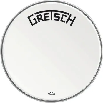 Blána Gretsch Bassdrum blána Ambassador - bílá zdrsněná20" GRDHCW20B 16728