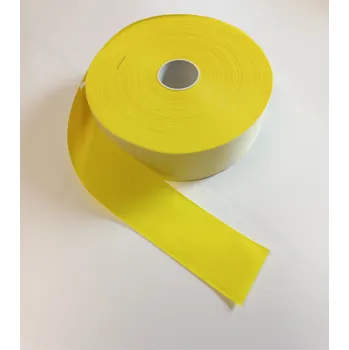 Reflexní našívací ŽLUTÁ páska - 50mm