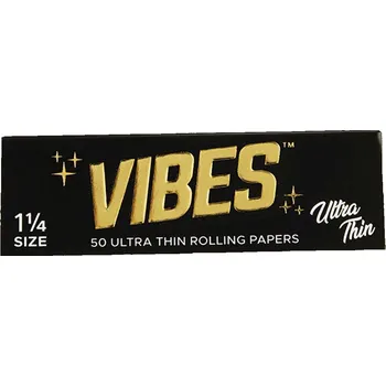 Krátké cigaretové papírky Vibes Ultra Thin 1 1/4