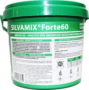 Hnojivo Silvamix Forte60 tabletové hnojivo 1 kg