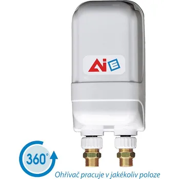 Průtokový ohřívač BPS-koupelny Průtokový ohřívač vody tlakový FOT 9,0 / 9,0 kW